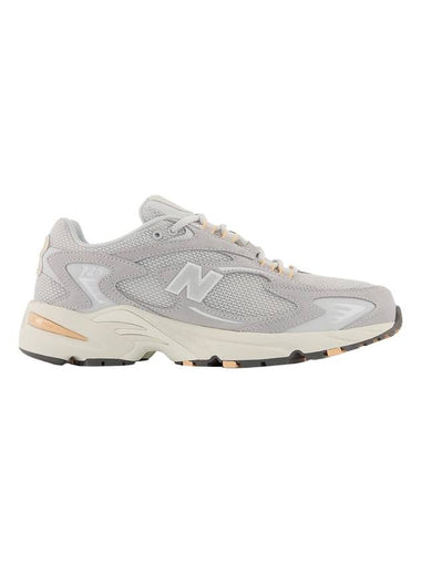 725 Logo Mesh Suede Low Top Sneakers Arctic Fox - NEW BALANCE - BALAAN 1