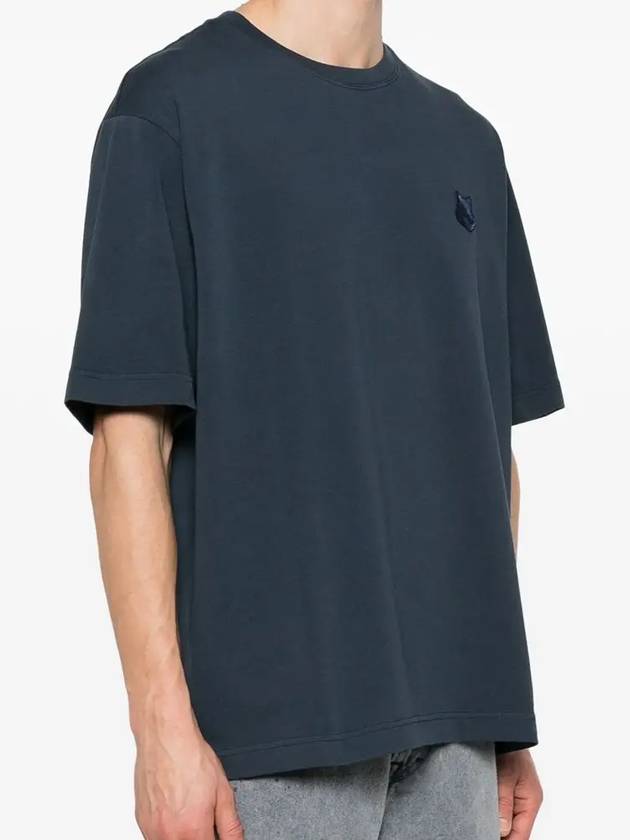 Maison Kitsune Fox Head Patch Oversized Cotton Short Sleeve T Shirt LM00107 - POLO RALPH LAUREN - BALAAN 2