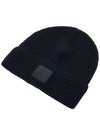 Logo Metropolis Wool Beanie Navy - CP COMPANY - BALAAN 4