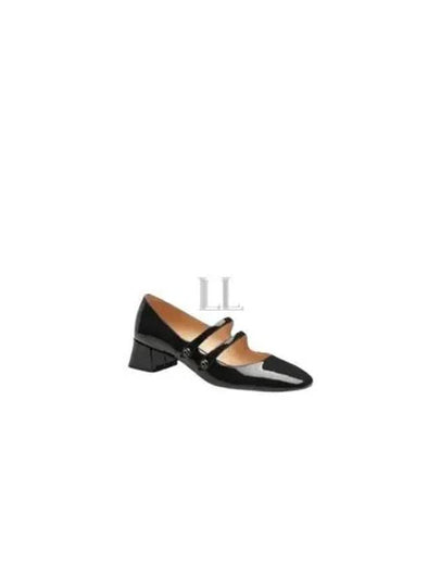 Angelina Mary Jane Flat Black - COACH - BALAAN 2