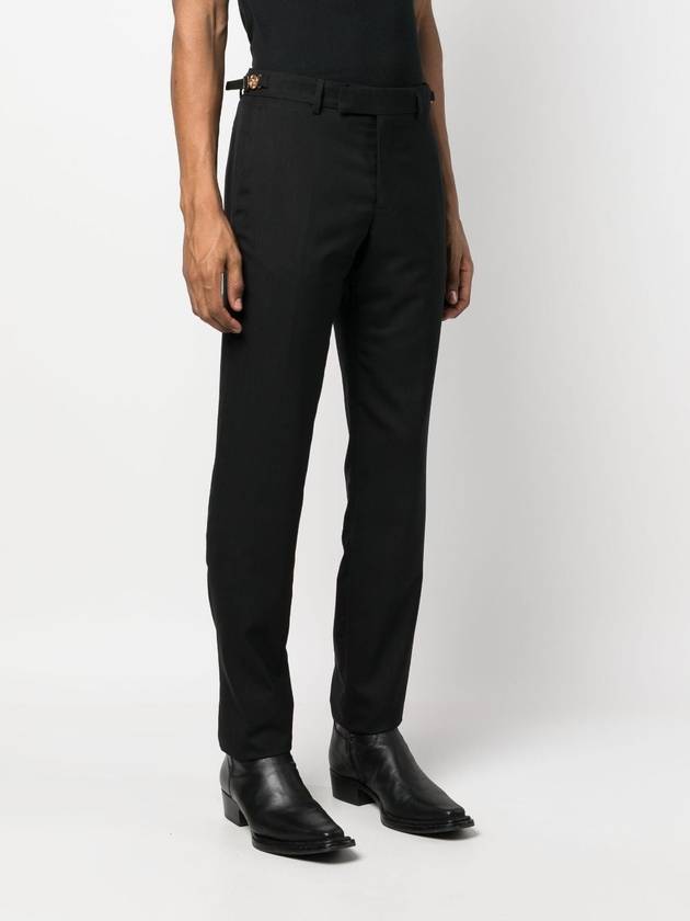 Straight Pants 10114391A07454 1B000 Black - VERSACE - BALAAN 4