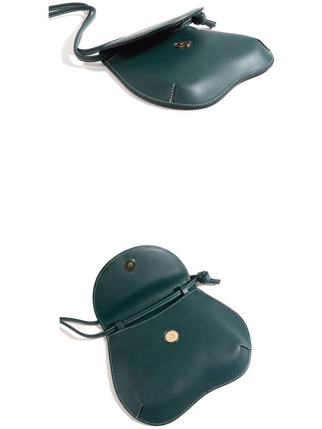 Pebble Mini Shoulder Bag 21X15X16 CR3530 RACING GREEN - LITTLE LIFFNER - BALAAN 3