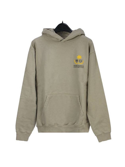 Country Club Logo Print Hoodie Elephant - SPORTY & RICH - BALAAN 2