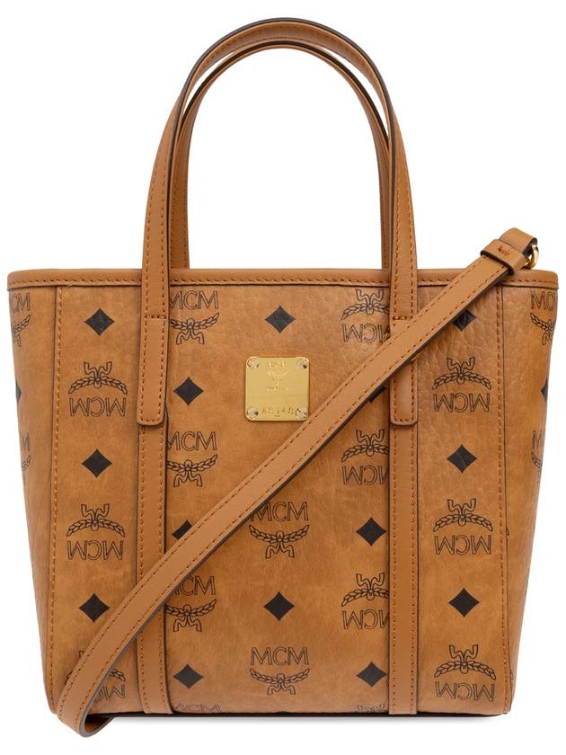 MCM Handbag With Monogram, Women's, Brown - MCM - BALAAN 1