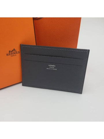 Citizen Twill Card Holder Evercolor Beige H086496CAAA - HERMES - BALAAN 1