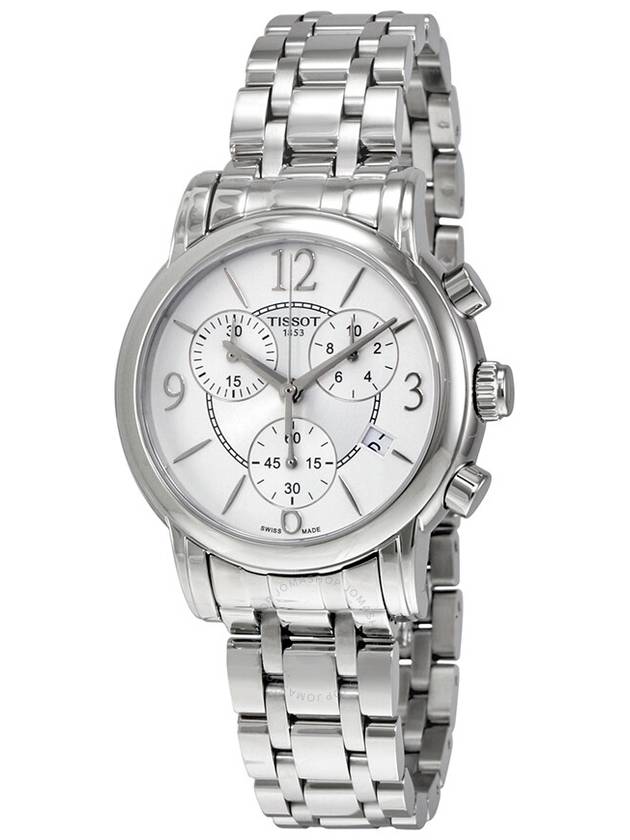 Tissot Dressport Chronograph Silver Dial Ladies Sports Watch - TISSOT - BALAAN 1