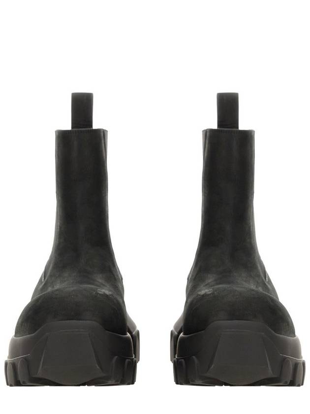 Rick Owens Leather Boot - RICK OWENS - BALAAN 5