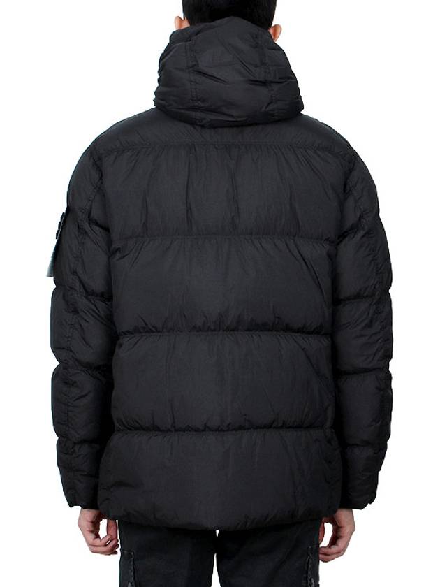 Crinkle Reps Re-Nylon Down Padding Black - STONE ISLAND - BALAAN 6