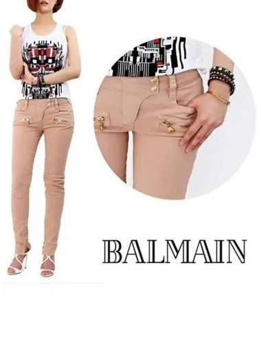 Women s Cotton Biker Pants 270454 - BALMAIN - BALAAN 1