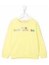 Kids Logo Embroidered Sweatshirt Yellow W15594 549 - MARC JACOBS - BALAAN 2