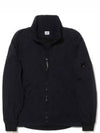 Chrome R Lens Wappen Nylon Zip-up Jacket Navy - CP COMPANY - BALAAN 2