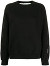 Arrow Print Sweatshirt Sweatshirt Black - OFF WHITE - BALAAN 1