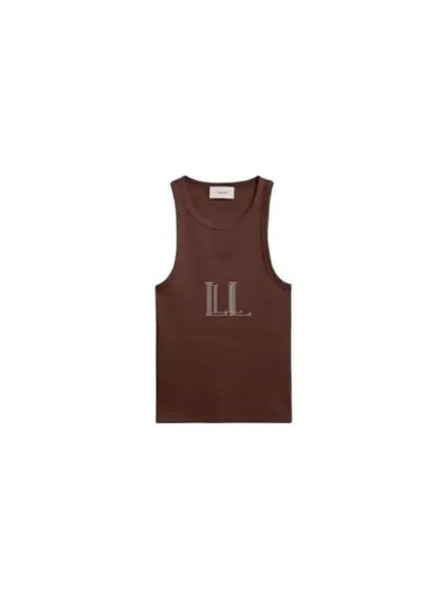 Ribbed Signature Sleeveless Brown - COACH - BALAAN 2