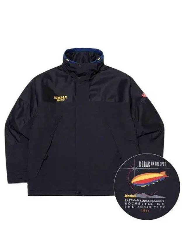 KODAK Skyship Graphic Padding Jacket BLACK - KODO - BALAAN 1