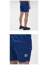 Men's Chrome Logo Patch Swim Shorts Blue - CP COMPANY - BALAAN 6