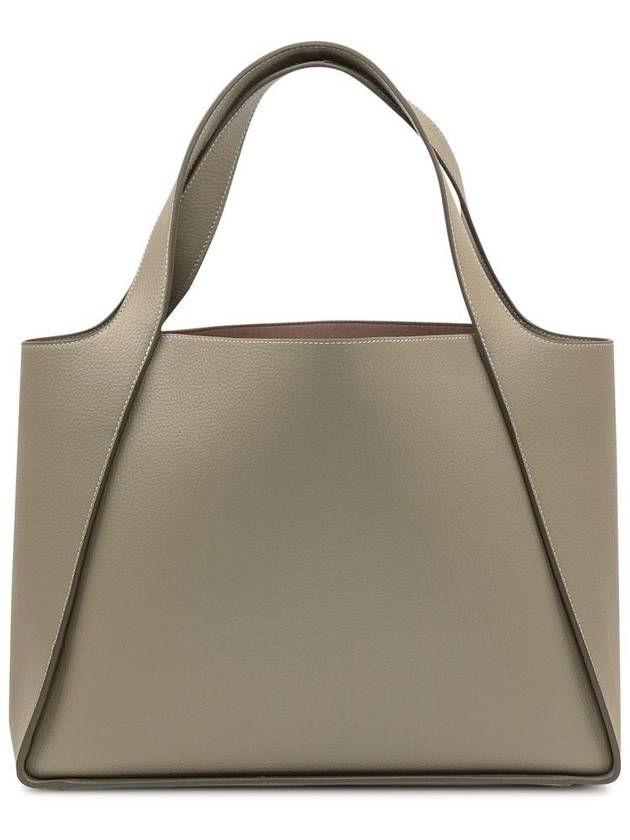 Stella McCartney Embossed Grainy Tote - STELLA MCCARTNEY - BALAAN 3