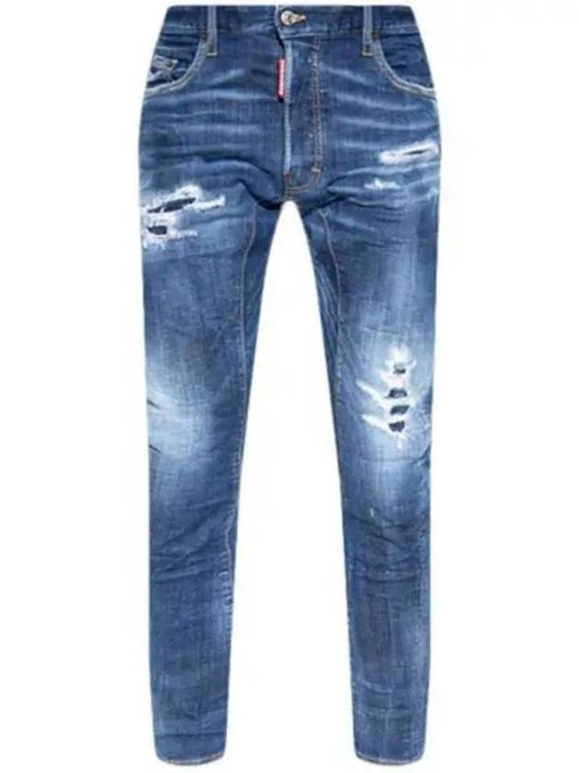 Tidy Biker Jeans Blue - DSQUARED2 - BALAAN 2