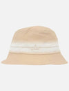 Stripe Crusher Bucket Hat Beige - STONE ISLAND - BALAAN 3