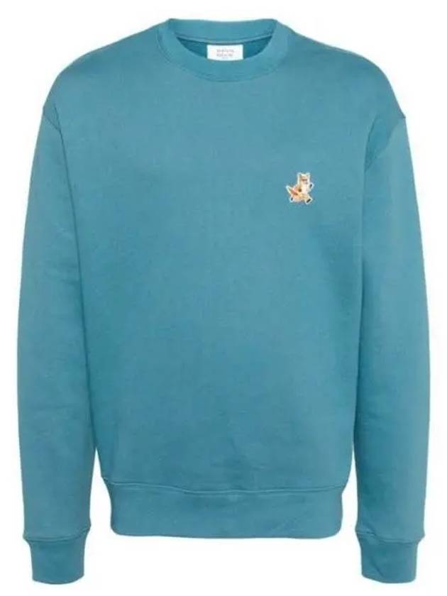 Fox Cotton Sweatshirt Freshwater - MAISON KITSUNE - BALAAN 2