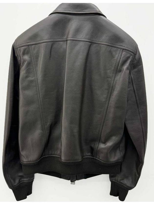 Leather jacket dark brown - TOM FORD - BALAAN 2