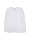 Embroidered Back Logo Sweatshirt White - CHLOE - BALAAN 1