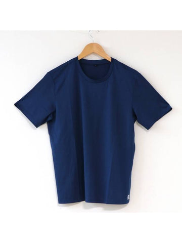 SPGRBOSN Functional Round Short Sleeve Tee Blue - SUPENER - BALAAN 1