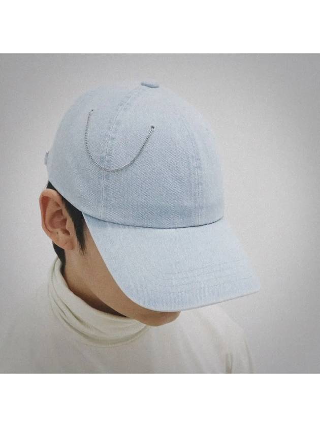 light blue chain ball cap light blue cap - BASSCLEF - BALAAN 2