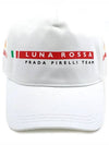 Pirelli Fabric Ball Cap White - PRADA - BALAAN 5