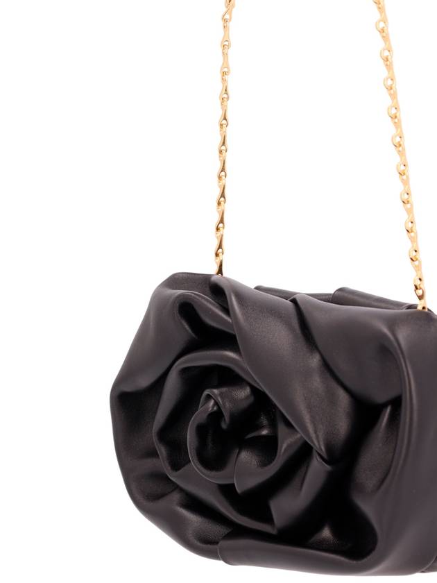 Rose Chain Clutch Bag Black - BURBERRY - BALAAN 4