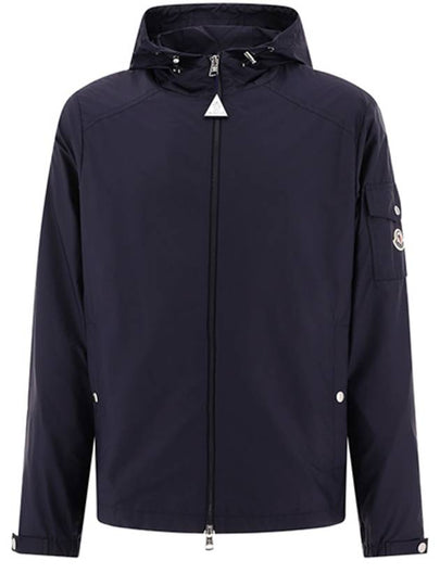 Etiache Rain Hooded Zip Up Blue - MONCLER - BALAAN 2