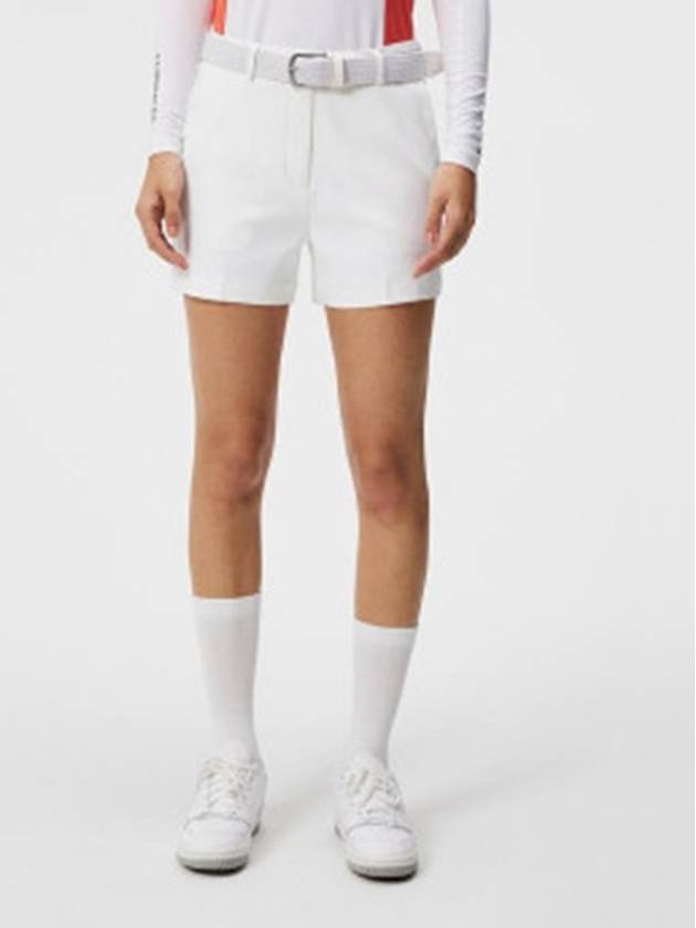 Women's Gwen Shorts White - J.LINDEBERG - BALAAN 2