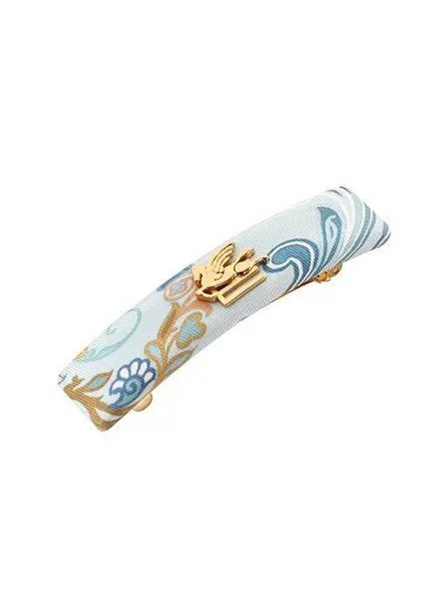 WF6B0003AA046 X0881 Floral Paisley Silk Hairpin Women Hair Clip 270138 1138081 - ETRO - BALAAN 1