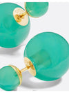 Riviera Tribales Earrings Green Gold - DIOR - BALAAN 6