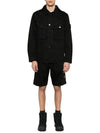 Bio Raso Light Cover Hooded Jacket Black - STONE ISLAND - BALAAN 3