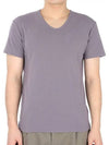 Cotton Jersey Short Sleeve T-Shirt Purple - OUR LEGACY - BALAAN 2