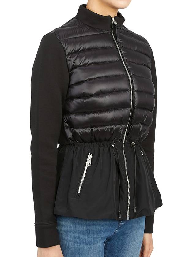 JOYCE Z BLACK Women s Hooded Padded Zip up Cardigan - MACKAGE - BALAAN 6