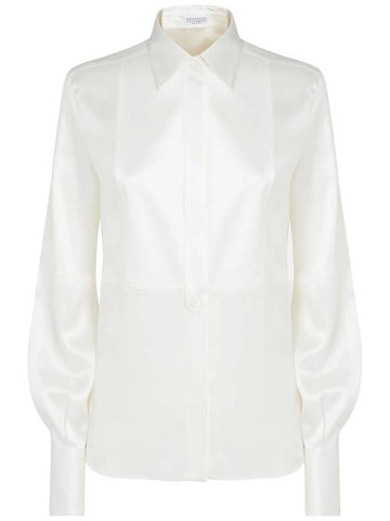 Brunello Cucinelli Shirts Natural - BRUNELLO CUCINELLI - BALAAN 1