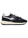 Lilwind nylon suede low top sneakers black - AUTRY - BALAAN 1