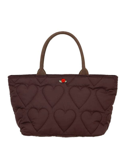 Rose Tote Bag Brown Heart - HOLLY LOVES LOVE - BALAAN 2