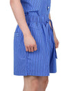 Poplin Striped Pajama Short Pants SWS BS - TEKLA - BALAAN 8