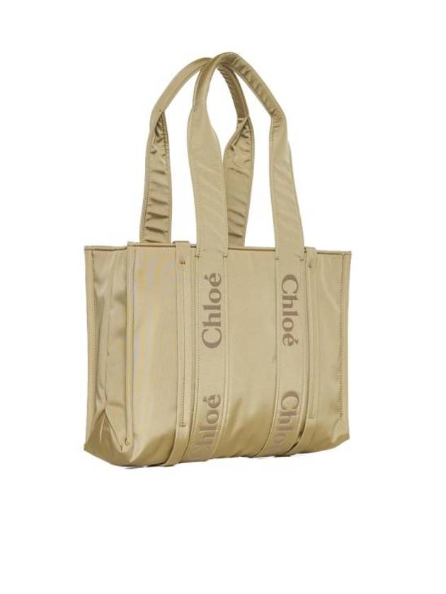 Woody Medium Tote Bag Hot Sand - CHLOE - BALAAN 4