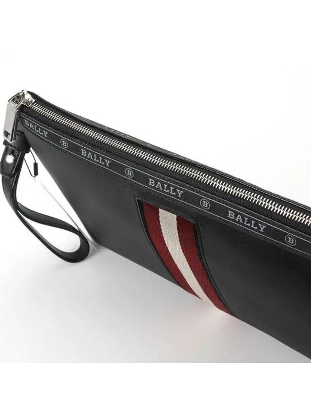 Clutch Bag 33 Black Red HARTLAND F010 S3 - BALLY - BALAAN 6