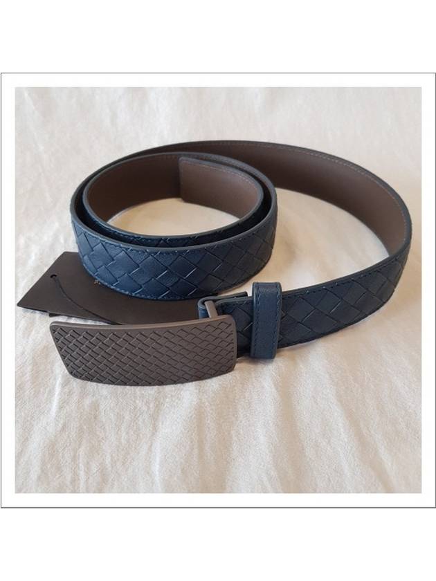 367874 Intrecciato Nappa Leather Men’s Belt - BOTTEGA VENETA - BALAAN 2