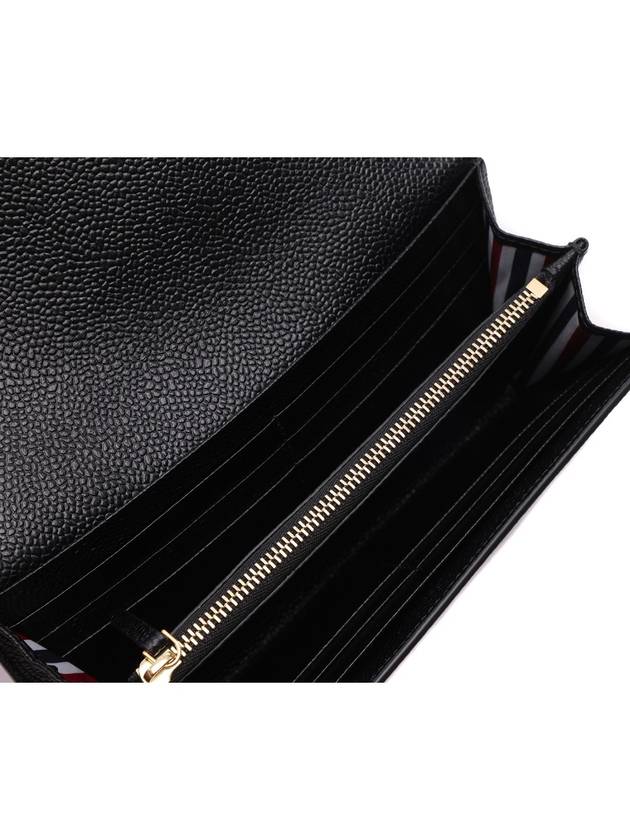 Envelope Continental Long Wallet Black - THOM BROWNE - BALAAN 7