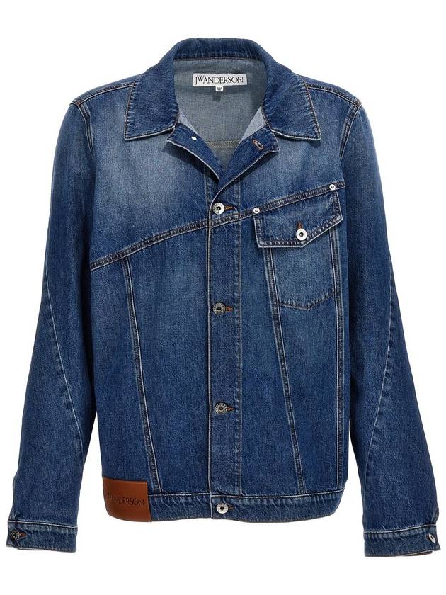 Twisted Denim Jacket Blue - JW ANDERSON - BALAAN 2