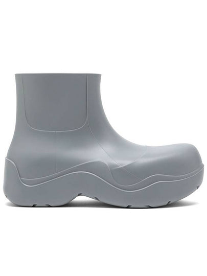 Puddle Rain Boots Grey - BOTTEGA VENETA - BALAAN 2