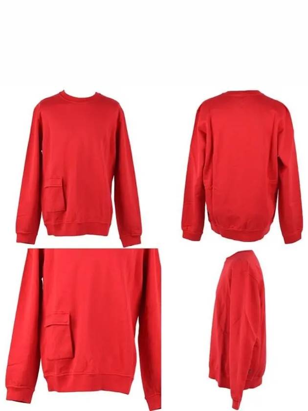 Shadow Project Pocket Sweatshirt Red - STONE ISLAND - BALAAN 8