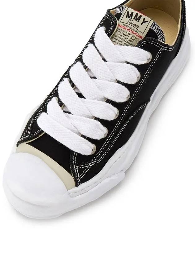 WoW Hank Canvas Sneakers A05FW702 BLACK - MIHARA YASUHIRO - BALAAN 3