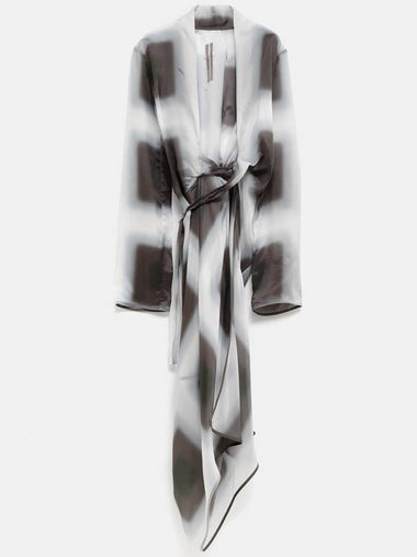 Wrap Midi Dress - RICK OWENS - BALAAN 1