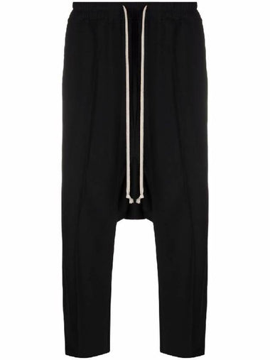 Drawstring Baggy Pants Black - RICK OWENS - BALAAN 1